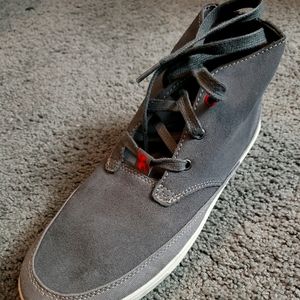 Chrome Suede Shoe